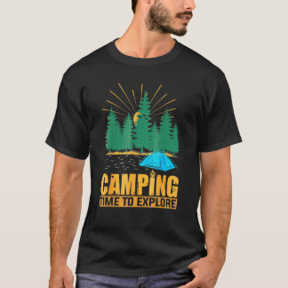 Camiseta Solo Necesito Camping Primos Camp 2021 Vac De Vera