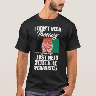 Camiseta Solo necesito ir a Afganistán