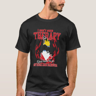 Camiseta Solo Necesito Ir A Antigua Y Barbuda