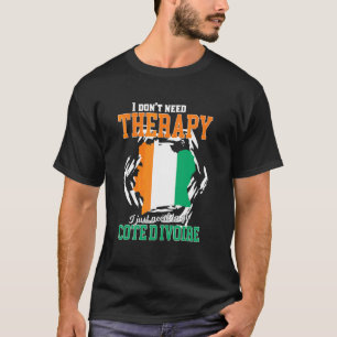 Camiseta Sólo Necesito Ir A Costa De Marfil