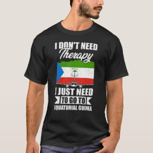 Camiseta Solo necesito ir a Guinea Ecuatorial