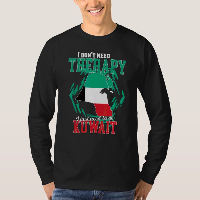 Camiseta Sólo Necesito Ir A Kuwait (Anverso)