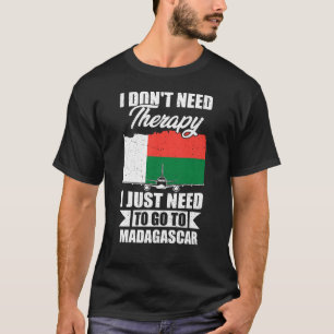 Camiseta Solo necesito ir a Madagascar