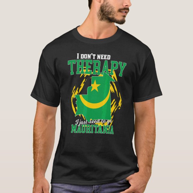 Camiseta Sólo Necesito Ir A Mauritania (Anverso)