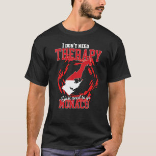 Camiseta Solo Necesito Ir A Mónaco