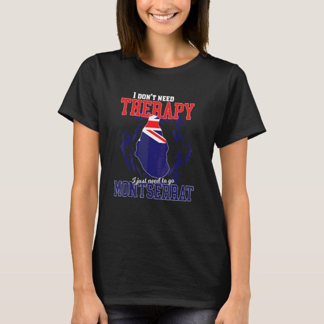 Camiseta Sólo necesito ir a Montserrat (Anverso)