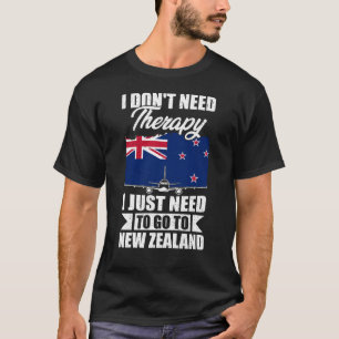 Camiseta Solo necesito ir a Nueva Zelanda
