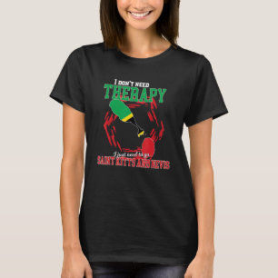 Camiseta Solo Necesito Ir A San Cristóbal Y Nieves