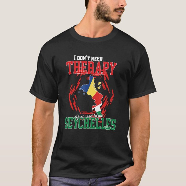 Camiseta Solo Necesito Ir A Seychelles (Anverso)