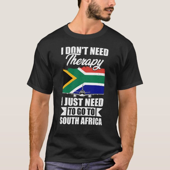 Camiseta Solo necesito ir a Sudáfrica (Anverso)