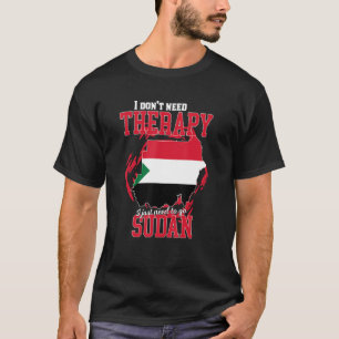 Camiseta Solo Necesito Ir A Sudán