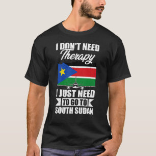 Camiseta Solo necesito ir a Sudán del Sur