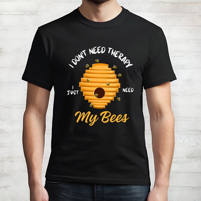 Camiseta Solo necesito mis abejas (Subido por el creador)