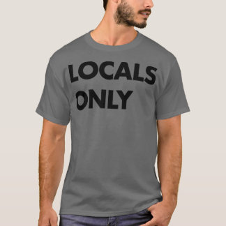 Camiseta Sólo negros locales