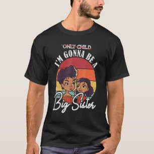 Camiseta Solo niño cruzado voy a ser una gran hermana P