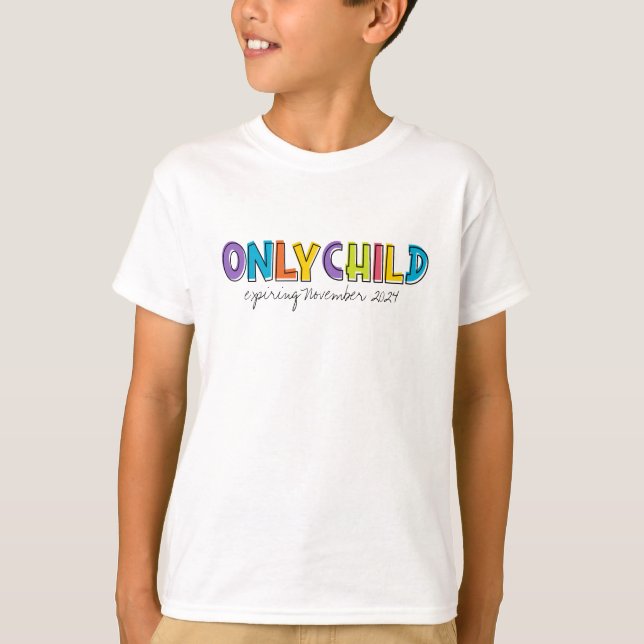 Camiseta Solo niños personalizados (Anverso)