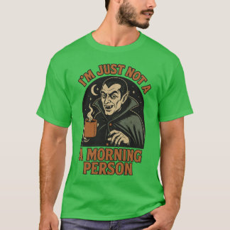CAMISETA SÓLO NO SOY UNA PERSONA MAÑANA