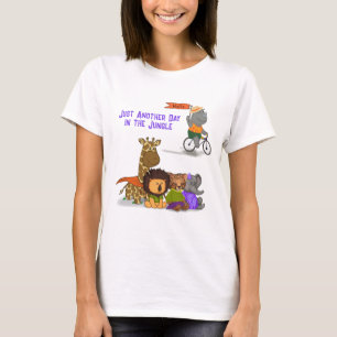 Camiseta Solo Otro Día en la Jungla Maestro