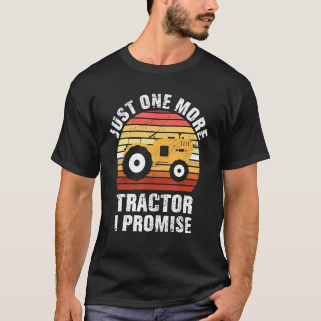 Camiseta Solo otro tractor promete un divertido tractor Hus (Anverso)