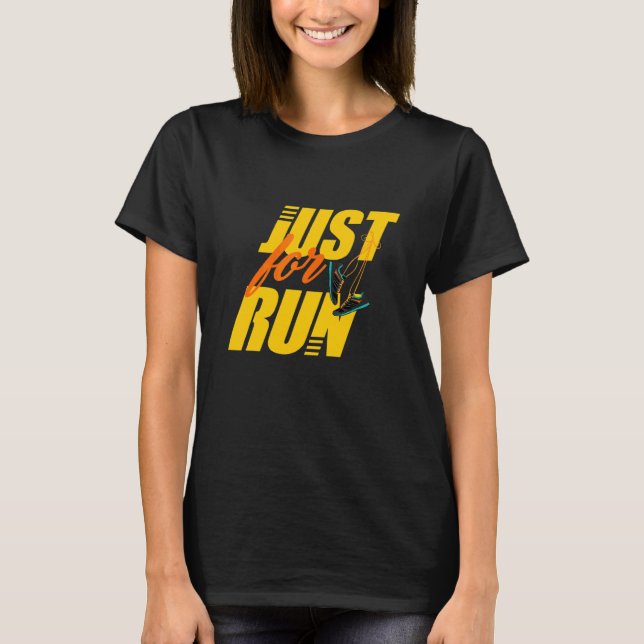 Camiseta Sólo para ejecutar Runner (Anverso)