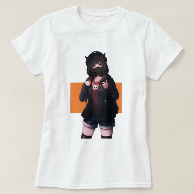 Camiseta Solo para el chica de belleza T-Shirt (Diseño del anverso)