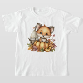 Camiseta Solo pasando el rato, Calabazas y Zorros