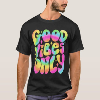 Camiseta Solo Paz Amor 60s 70s Tie Dye Groovy Hippie