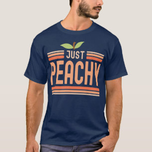 Camiseta Solo Peachy Cute Adorable Summer Peach Food Pun