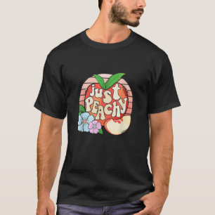 Camiseta Sólo Peachy Hello Summer Vibes Summertime Vacacion
