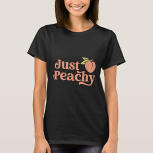 Camiseta Solo Peachy Retro 70 Georgia Peaches Summer Fruit