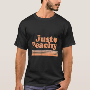 Camiseta Solo Peachy Retro 70 Georgia Peaches Summer Fruit