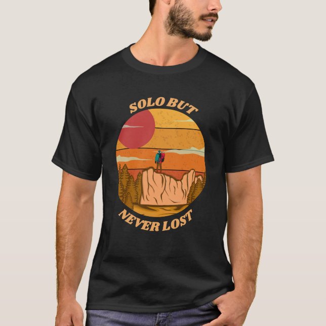 Camiseta Solo pero nunca perdiste el viaje (Anverso)