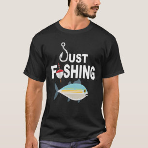 CAMISETA SÓLO PESCA CON GANCHO Y BOBINA