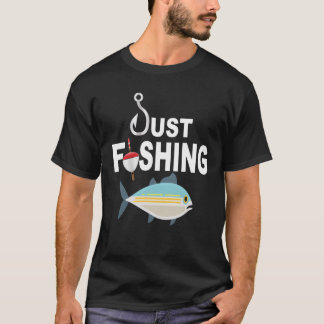 CAMISETA SÓLO PESCA CON GANCHO Y BOBINA