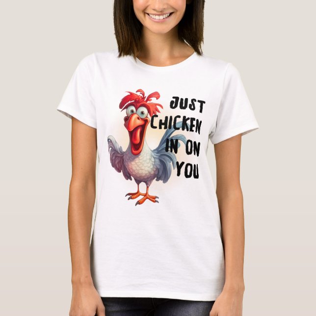 Camiseta Solo Pollo sobre ti (Anverso)