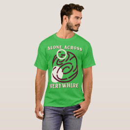 Camiseta Solo por todas partes Viaja solo