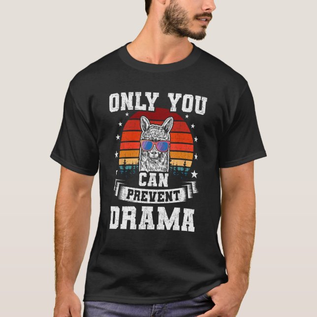 Camiseta Sólo Puede Evitar El Senderismo Dramático En El Ca (Anverso)
