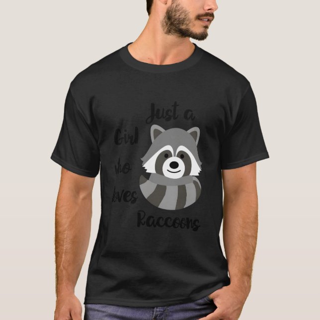 Camiseta Solo Quien Ama a los Mapaches (Anverso)