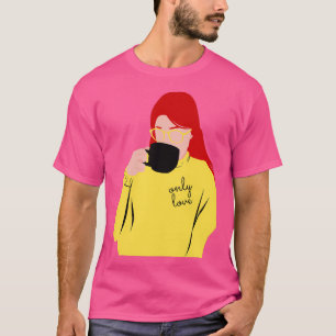 Camiseta Solo quiero a la hembra del pelo rojo con un dedo