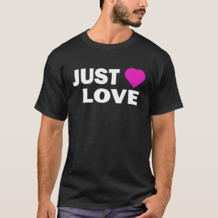 Camiseta Sólo quiero a los hombres y mujeres casuales de ma