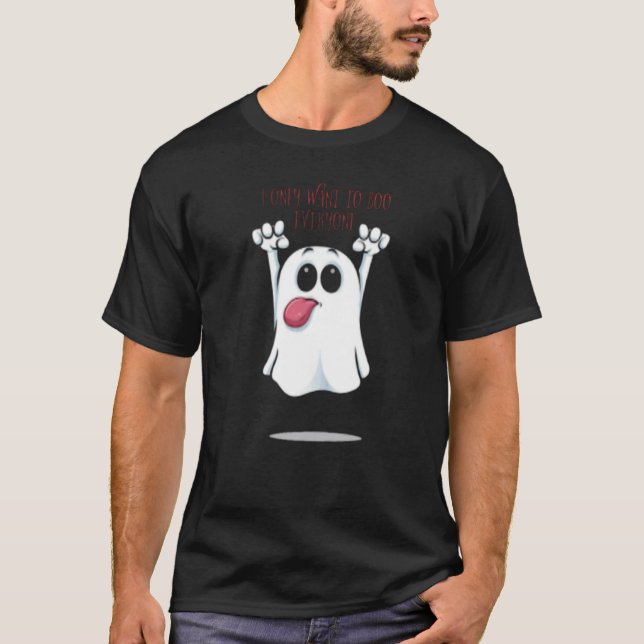 Camiseta Solo Quiero Abuchear a Todos (Anverso)