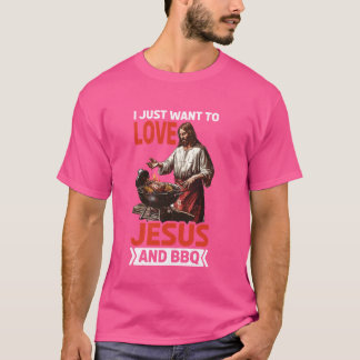 Camiseta Solo Quiero Amar A Jesús Y A La BQ —