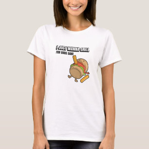 Camiseta Solo Quiero Asar a la Parrilla por el Amor de Dios