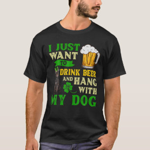 Camiseta Solo Quiero Beber Cerveza Y Colgar Con Mi Austral
