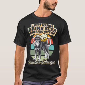 Camiseta Solo Quiero Beber Cerveza Y Colgar Con Mi Ministra