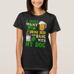 Camiseta Solo Quiero Beber Cerveza Y Colgar Con Mi Pica