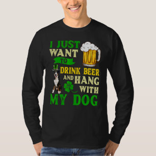 Camiseta Solo Quiero Beber Cerveza Y Colgar Mis Cisnes Mayo