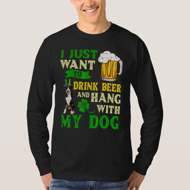 Camiseta Solo Quiero Beber Cerveza Y Colgar Mis Cisnes Mayo (Anverso)