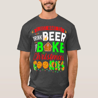 Camiseta Solo Quiero Beber Cerveza Y Hacer Navidades