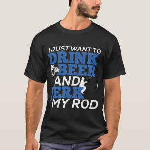 Camiseta Solo quiero beber cerveza y sumergirme en mi carri